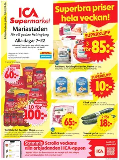ICA Supermarket - Helsingborg - Förhandsvisning av reklamblad från butik ICA Supermarket aktuell från 06.04.2026