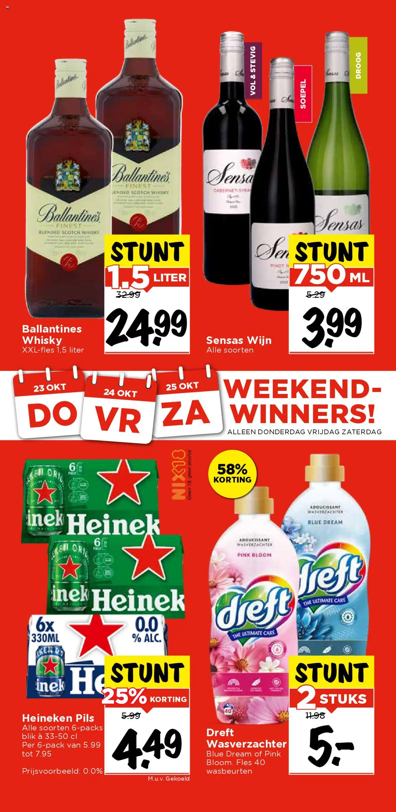 {H1} | Pagina: 41 | Producten: Wasverzachter, Wijn, Dijoni mustár, Whisky