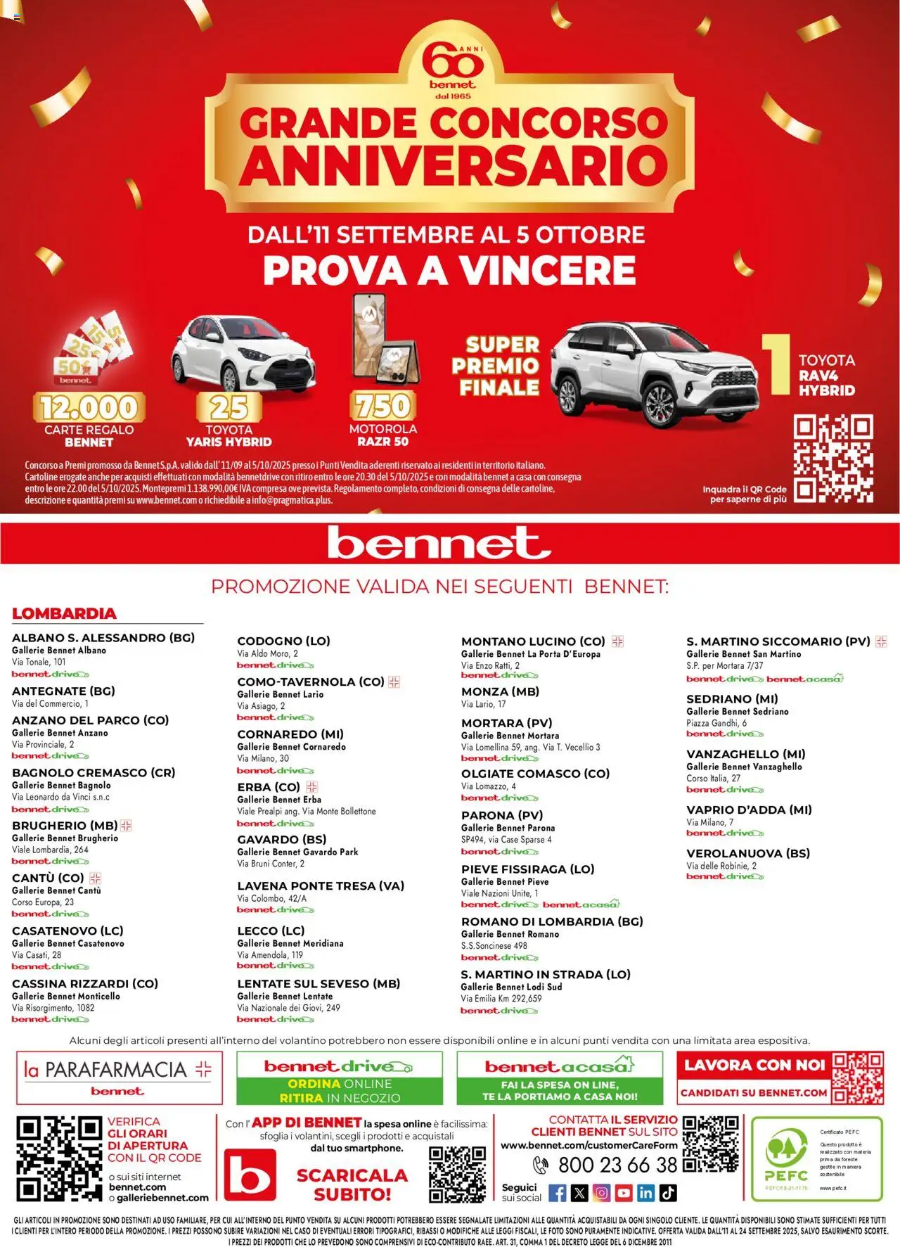 Volantino bennet del 11.09.2025 | Pagina: 36 | Prodotti: Tè