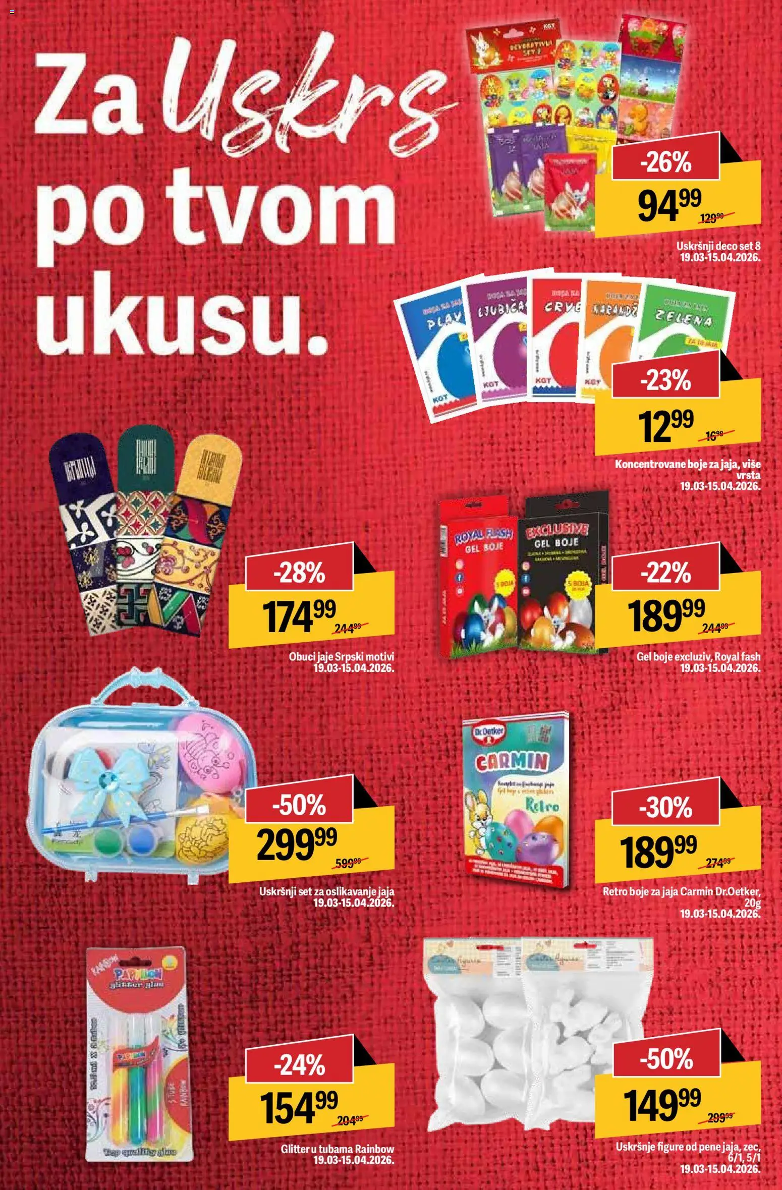 Maxi katalog katalog - važi od 19.03.2026 | Strana: 14 | Proizvode: Jaja