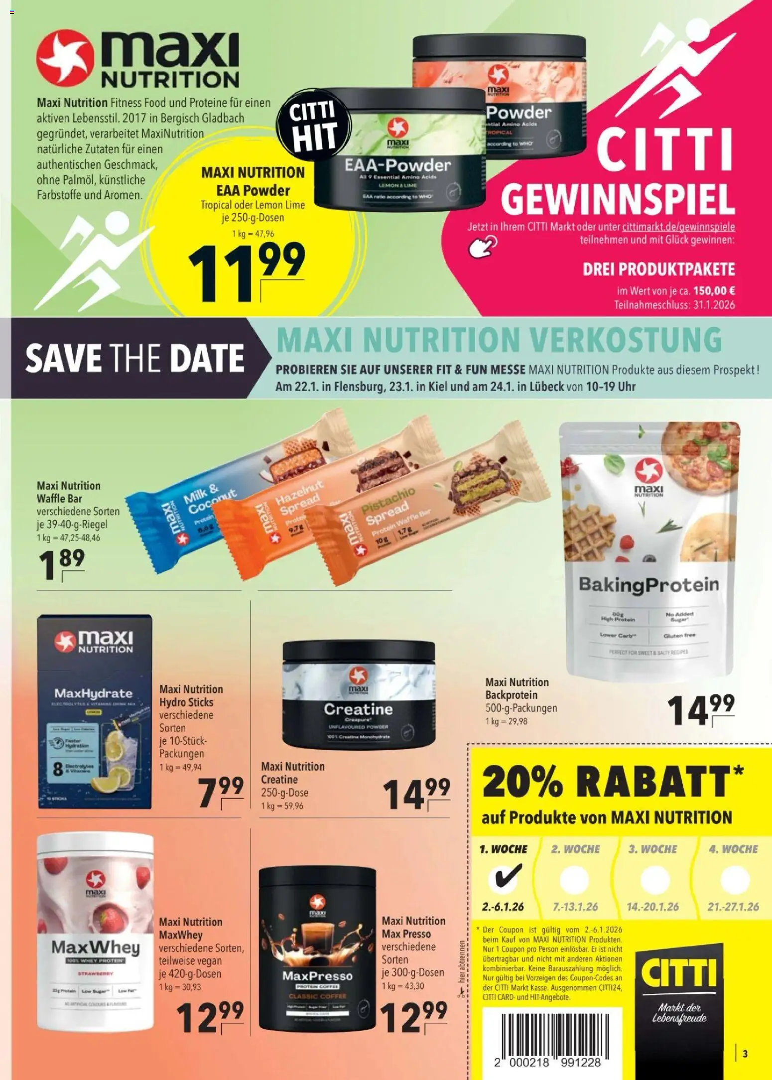 CITTI tilbudsavis – gyldig fra 02.01.2026 | Side: 3 | Produkter: Lime