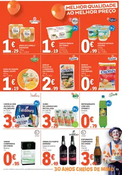 Pré-visualização E.Leclerc folheto válido de 23.10.2025 | Página: 33 | Produtos: Refrigerante, Espumante, Vinho, Cerveja