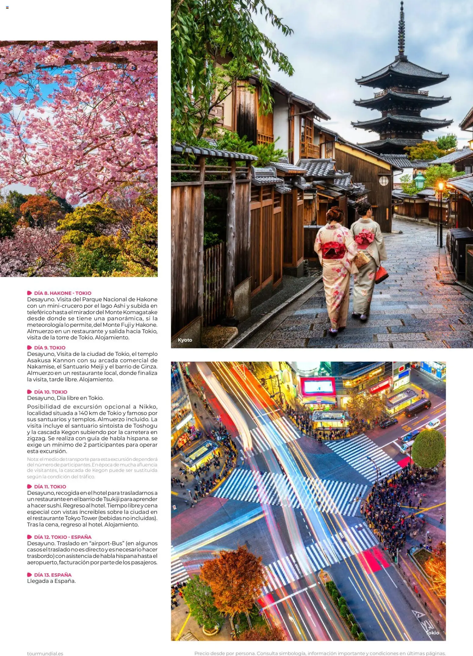 Viajes El Corte Inglés Catálogo 50 aniversario Tourmundial │ válido desde el 29.04.2026 | Página: 29