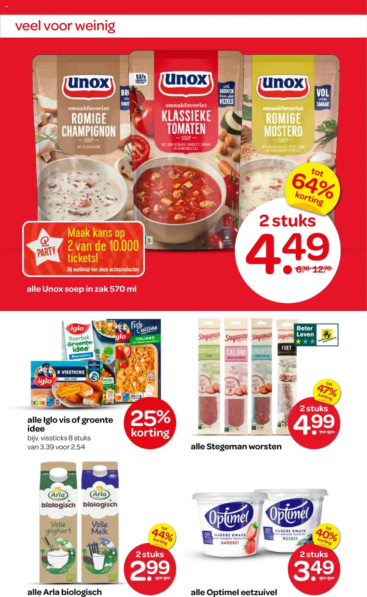  | Pagina: 10 | Producten: Champignon, Salami, Zak, Groenten