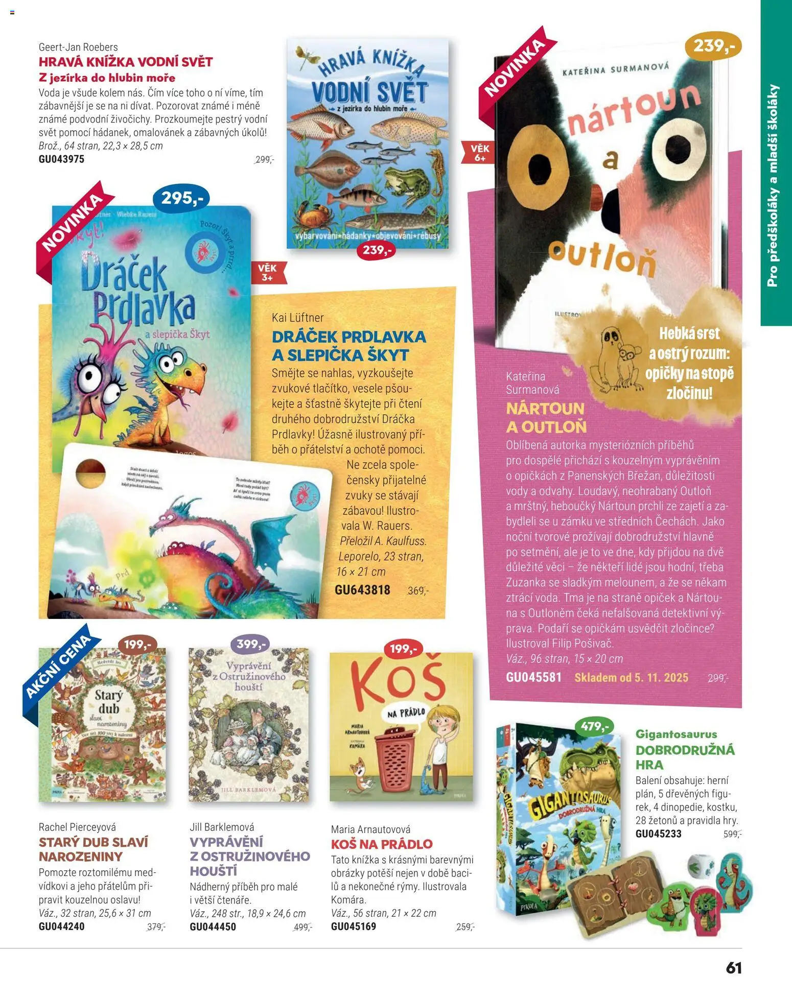 Luxor leták od 01.11.2025 | Strana: 61 | Produkty: Voda, Koš na prádlo, Hra, Koš