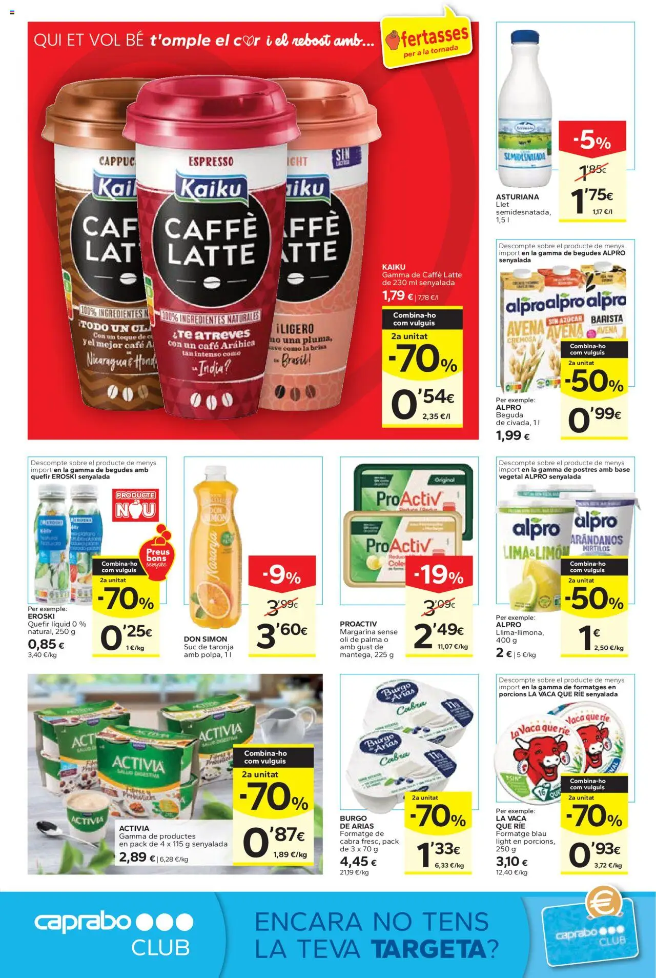 Caprabo - Ofertasses per a la tornada │ válido desde el 18.09.2025 | Página: 20