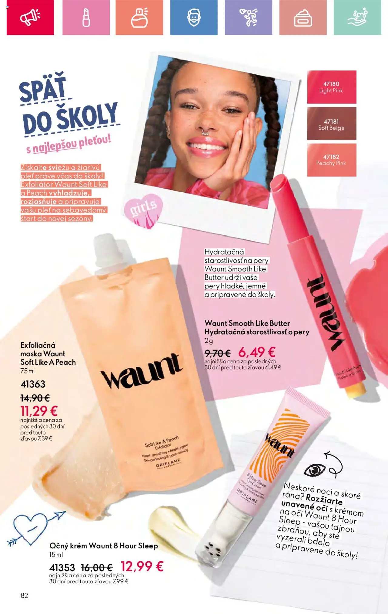 Katalóg Oriflame 12 2025 │ platný od 17.08.2025 | Strana: 82 | Produkty: Maska, Krém