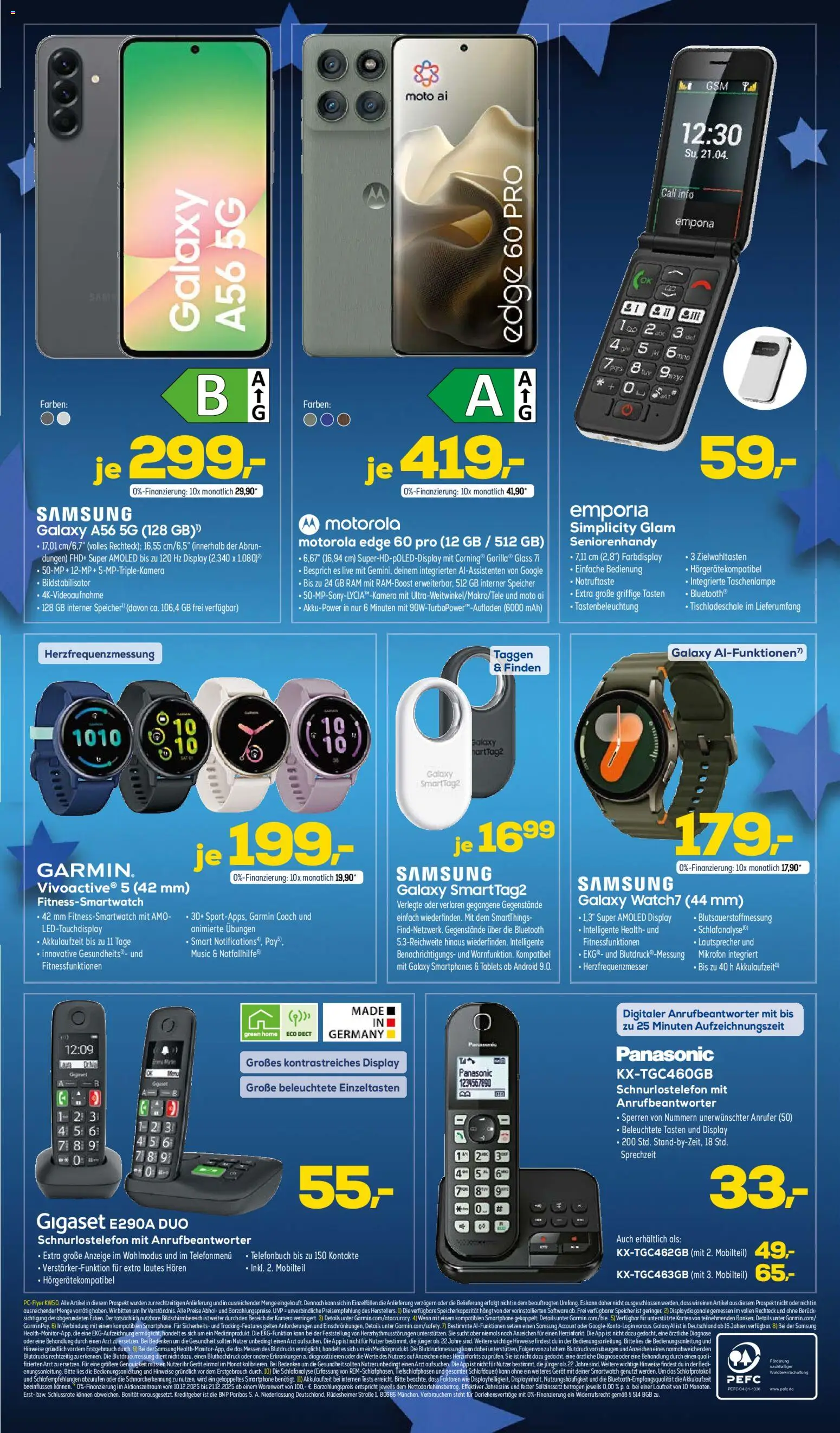 Euronics  Aktueller Prospekt – gültig ab 10.12.2025 | Seite: 8 | Produkte: Kamera, Mikrofon, Lautsprecher, Smartwatch