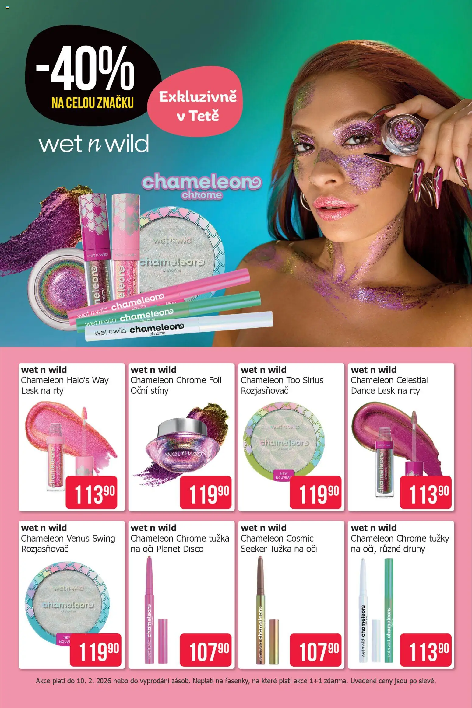 TETA Drogerie leták od 29.01.2026 | Strana: 4 | Produkty: Tužka, Rozjasňovač, Oční stíny, Tužka na oči