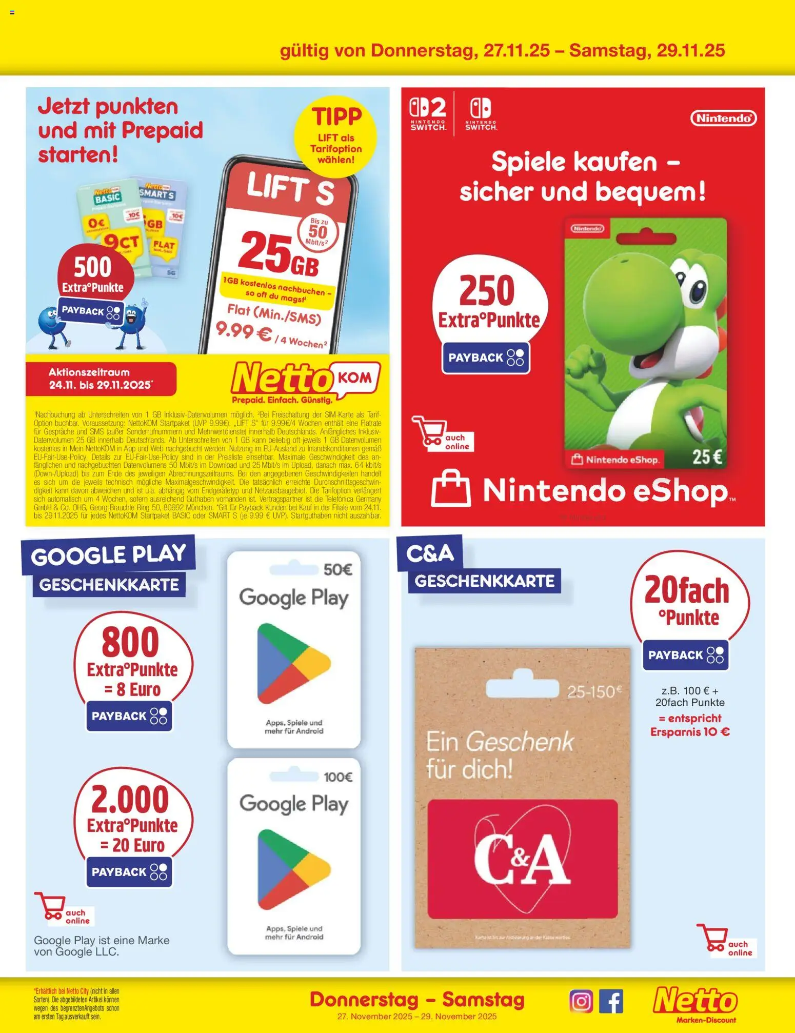 Netto Marken-Discount - Black Friday – gültig ab 24.11.2025 | Seite: 47