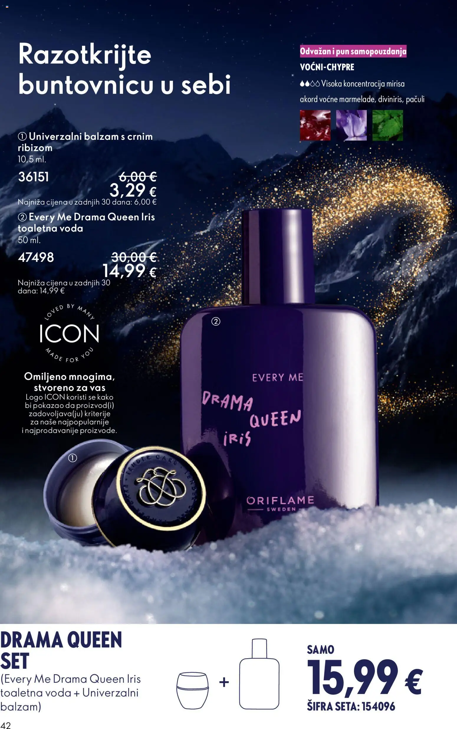 Oriflame katalog | vrijedi od 19.11.2025 | Stranica: 42 | Proizvodi: Voda