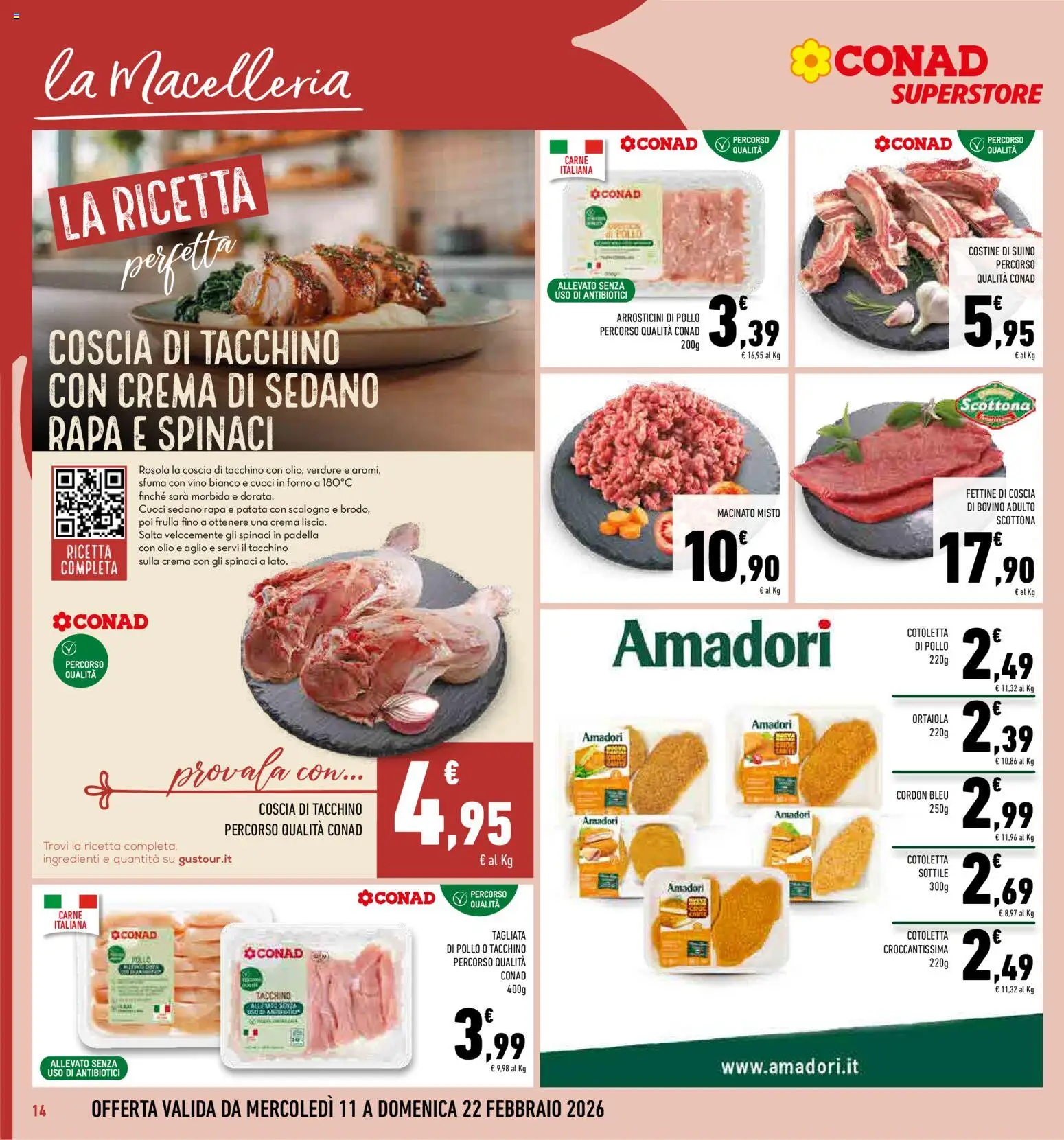 Volantino Conad del 11.02.2026 | Pagina: 14