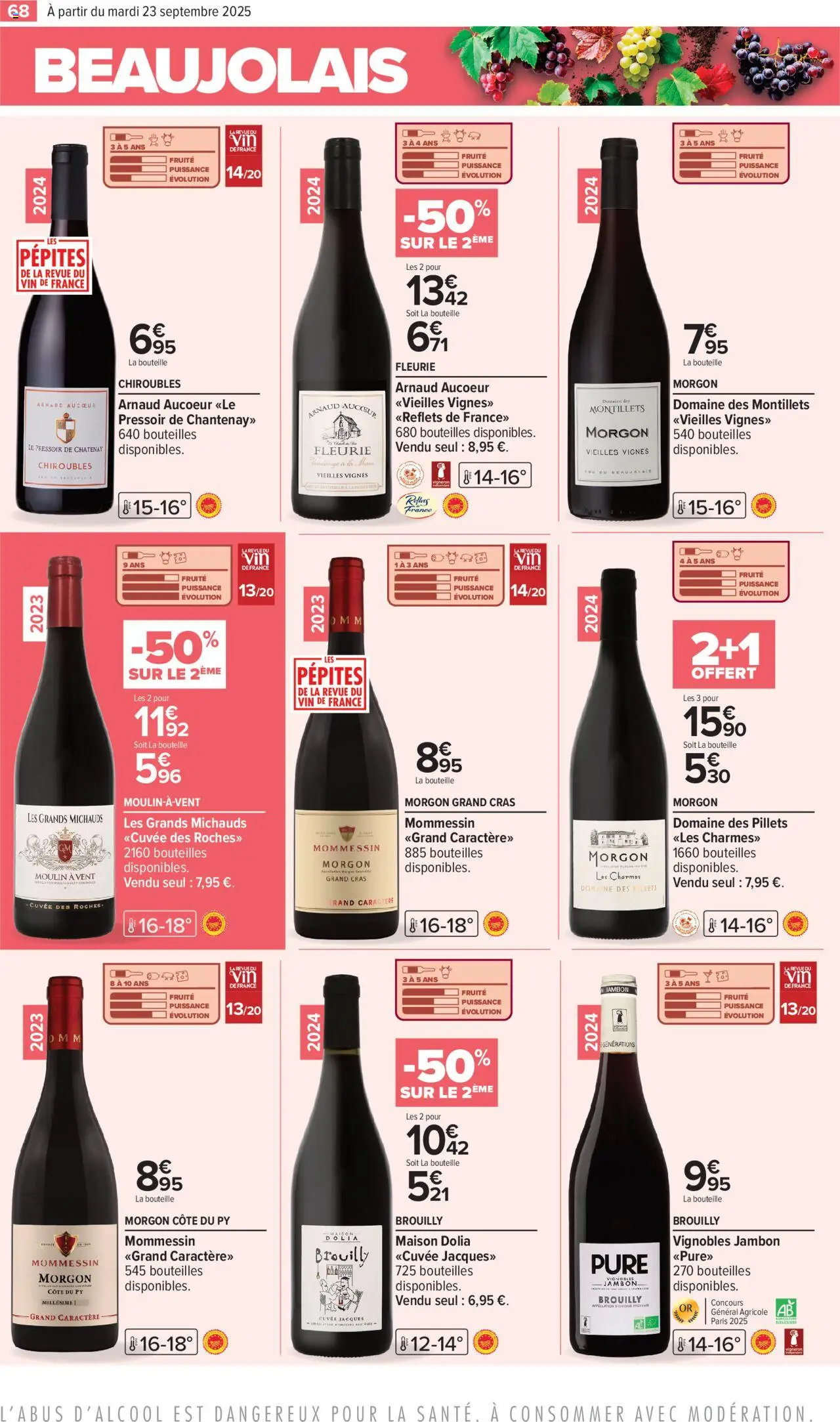  | Page: 72 | Produits: Jambon, Vin