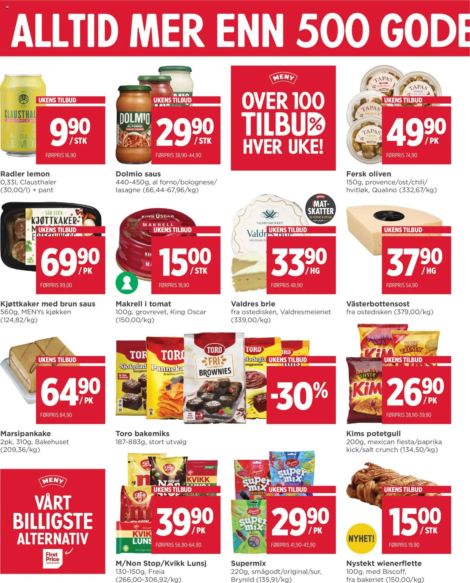 {H1} | Side: 4 | Produkter: Potetgull, Măsline, Stoney, Tuperingsborste