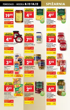 Pogląd oferty "Pieczarki marynowane Nasza Spiżarnia, 695 g/420 g, Pieczarki marynowane" - ważna od 08.12.2025 | Strona: 58