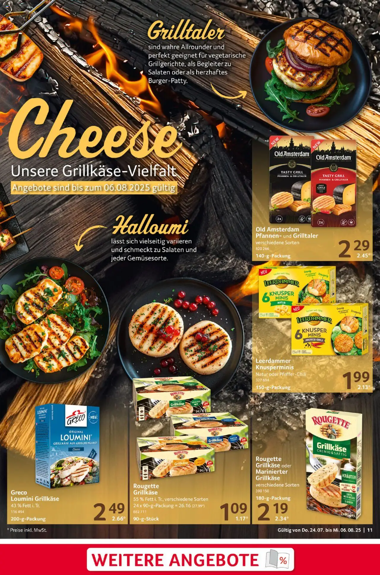 Selgros Prospekt 	 - gültig ab dem 24.07.2025 | Seite: 11 | Produkte: Grill, Leerdammer, Chili