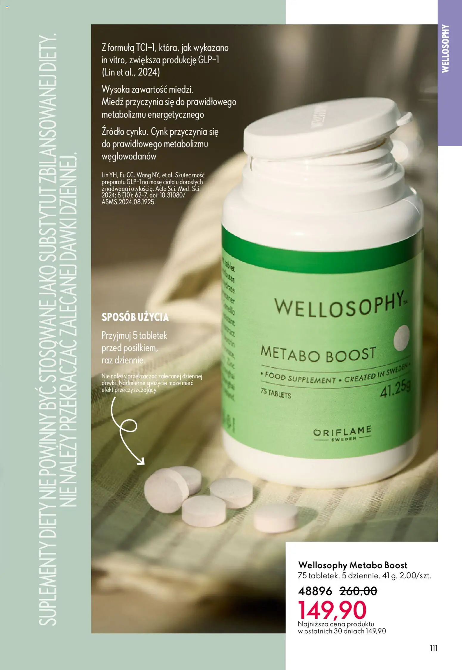 Oriflame Katalog 1 2026 od 24.12.2025 | Strona: 111