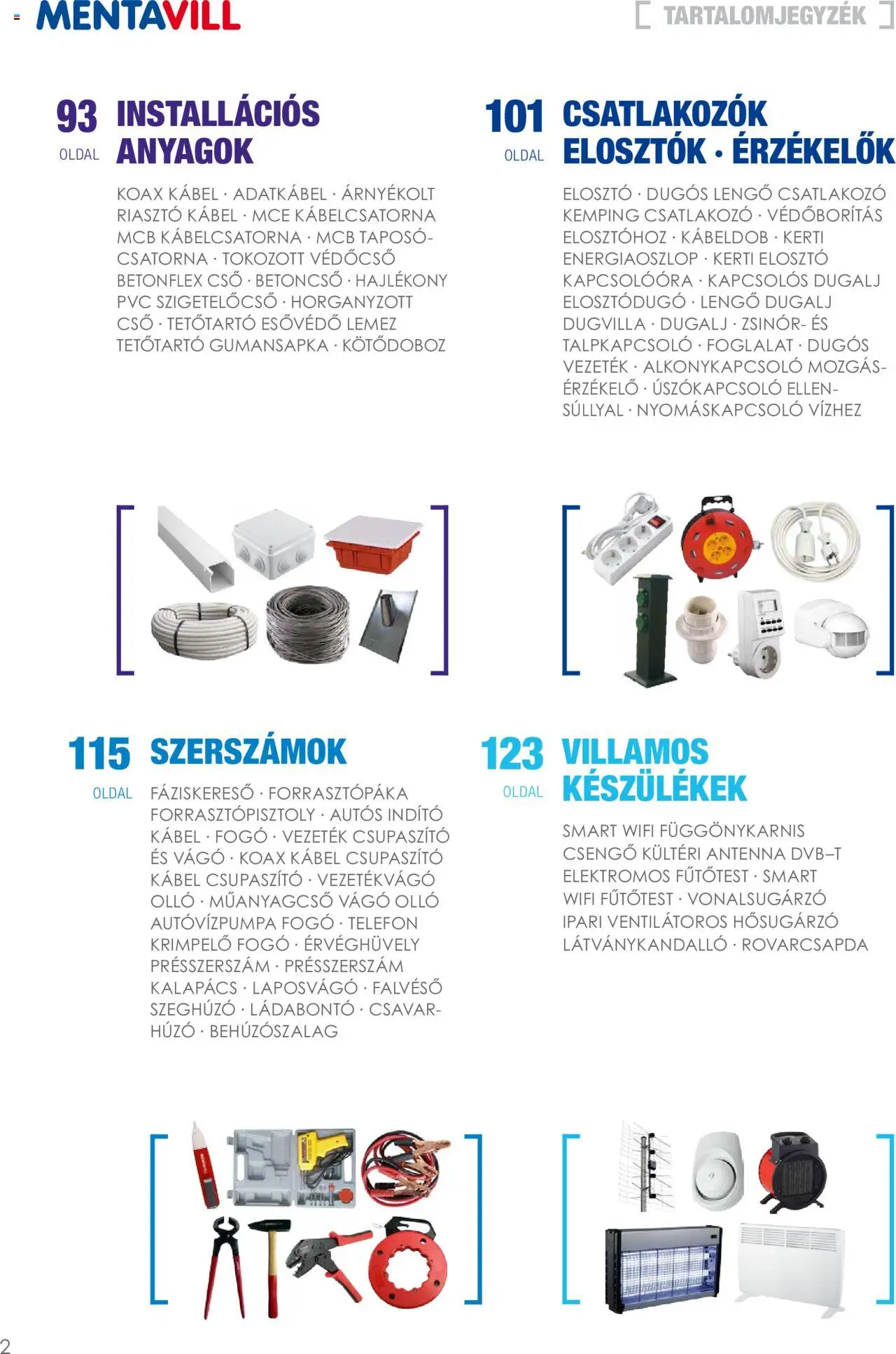 Mentavill akciós ujság - amely érvényes a következő dátumtól: 02.04.2026 | Oldal: 4