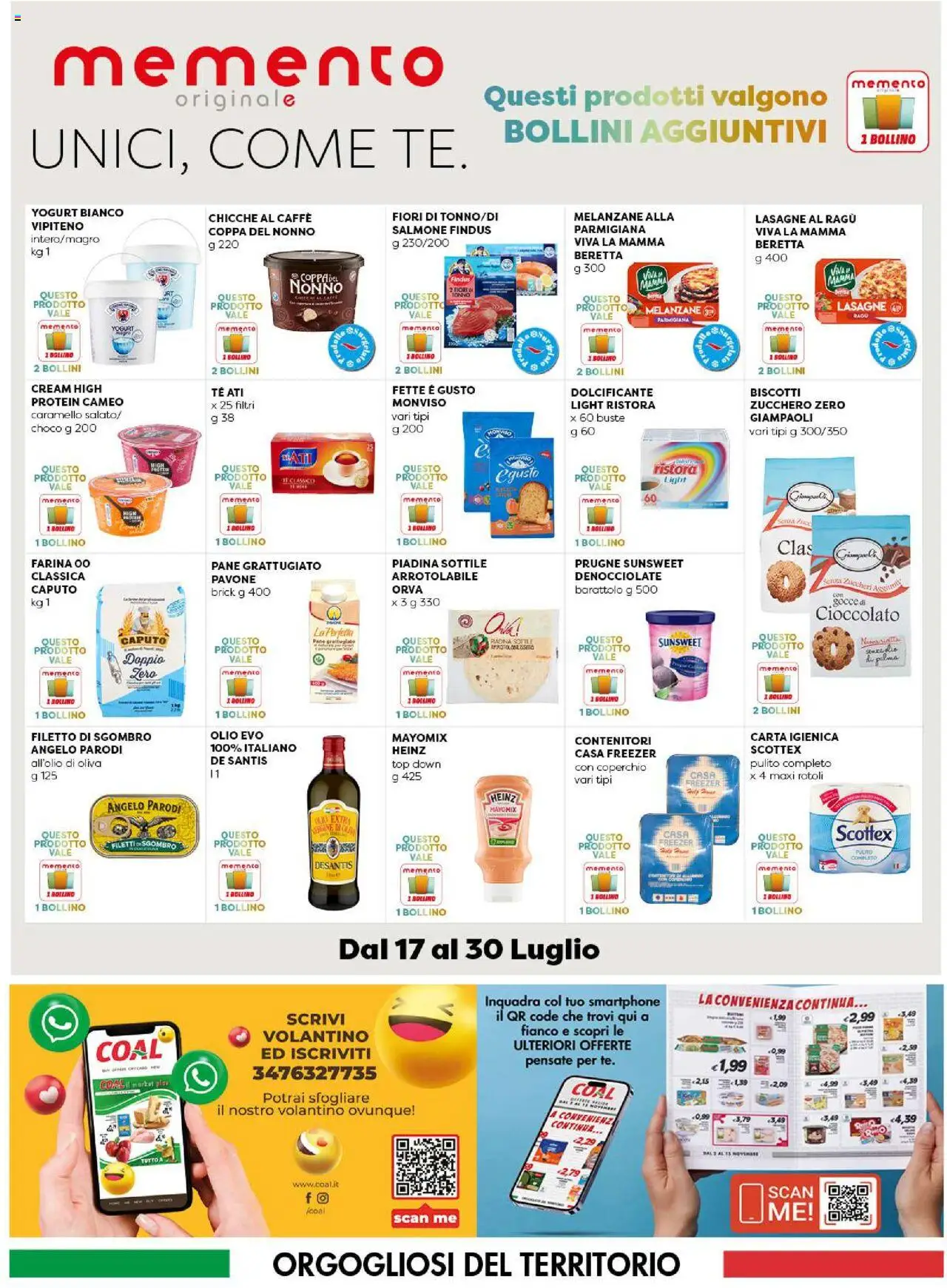 Volantino Coal del 17.07.2025 | Pagina: 16 | Prodotti: Caffè, Salmone, Tè, Biscotti