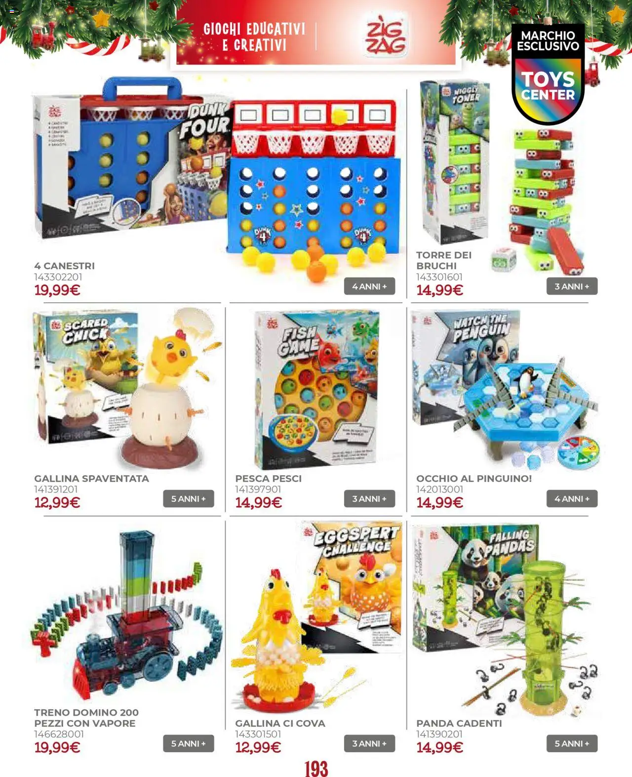 Volantino Toys Center del 17.10.2025 | Pagina: 195 | Prodotti: Pesca, The, Toner