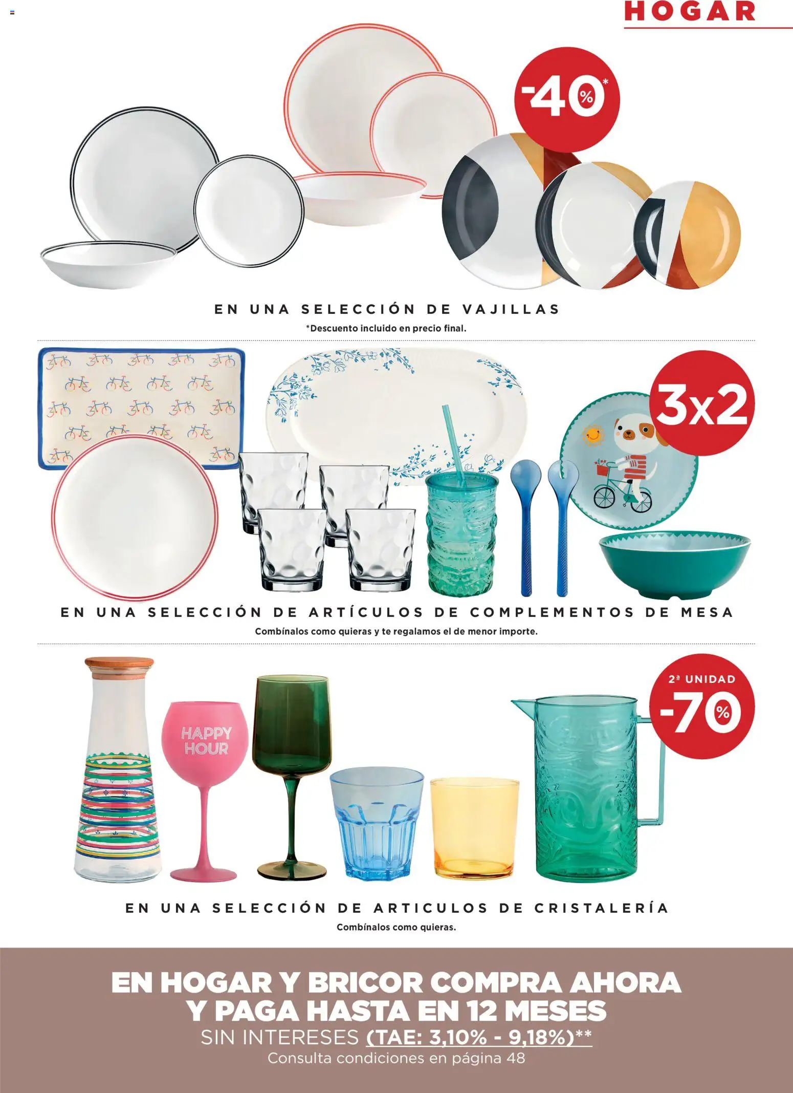 Hipercor catálogo │ válido desde el 09.04.2026 | Página: 37 | Productos: Té, Mesa