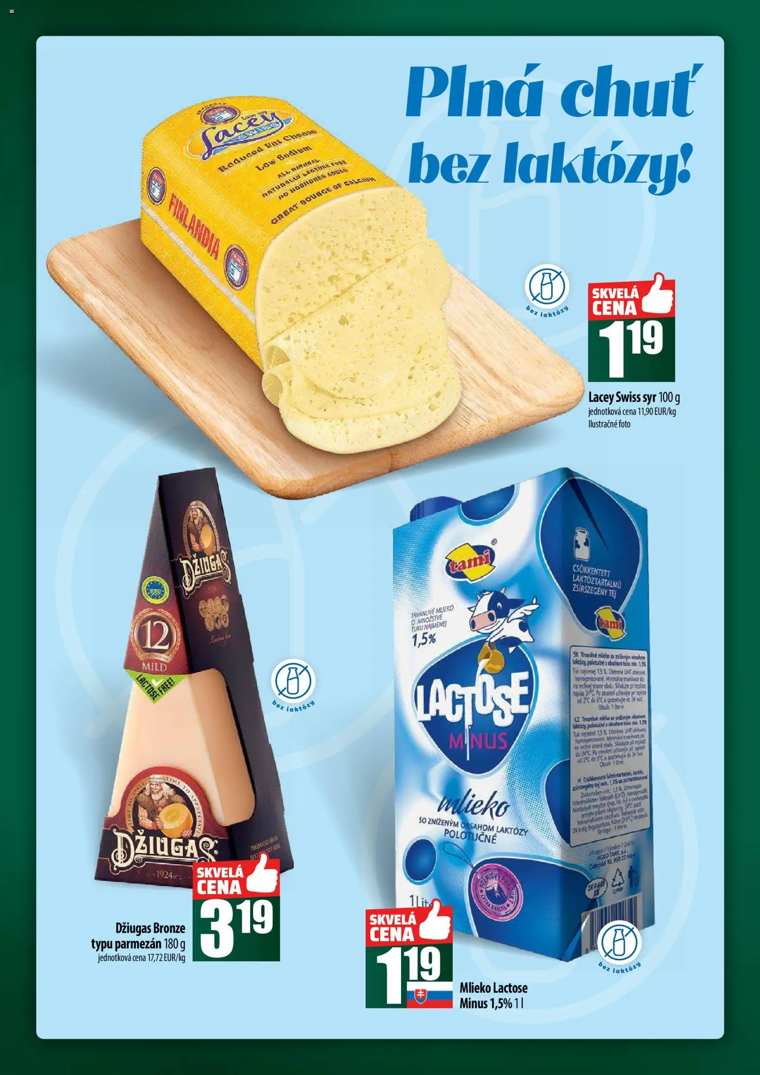 Nové COOP Jednota akcie – leták je platný od 27.11.2025 | Strana: 26 | Produkty: Mlieko, Syr, Finlandia, Trvanlivé mlieko