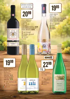 Pogląd oferty "WINO TERAMANI ALAZANI VALLEY, 2 RODZJE 0,75 L | 11,5% 27,99 ZŁ/L" - ważna od 27.03.2026 | Strona: 27