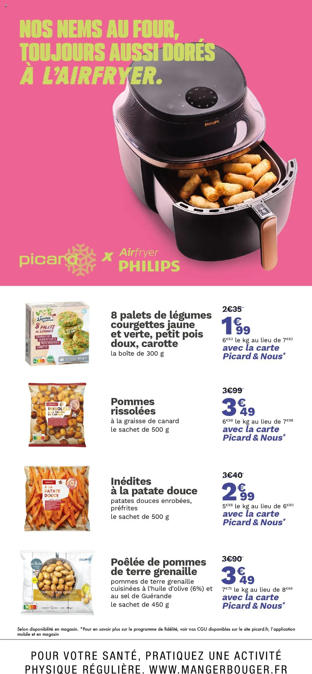{H1} | Page: 2 | Produits: Patate douce, Petit pois, Pommes, Carotte