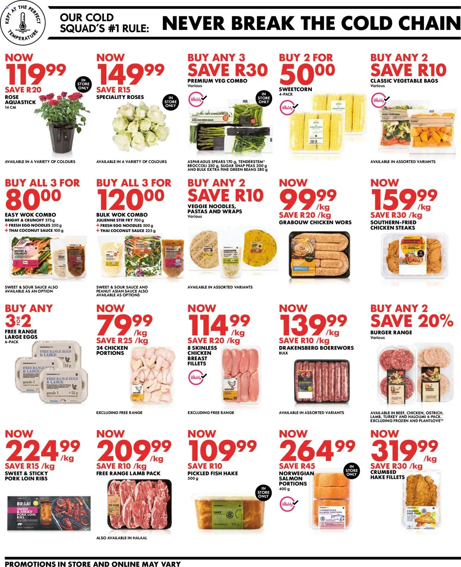 New Woolworths catalogue – valid from 23.02.2026 | Page: 2 | Products: Boerewors, Eggs, Pork, Fish