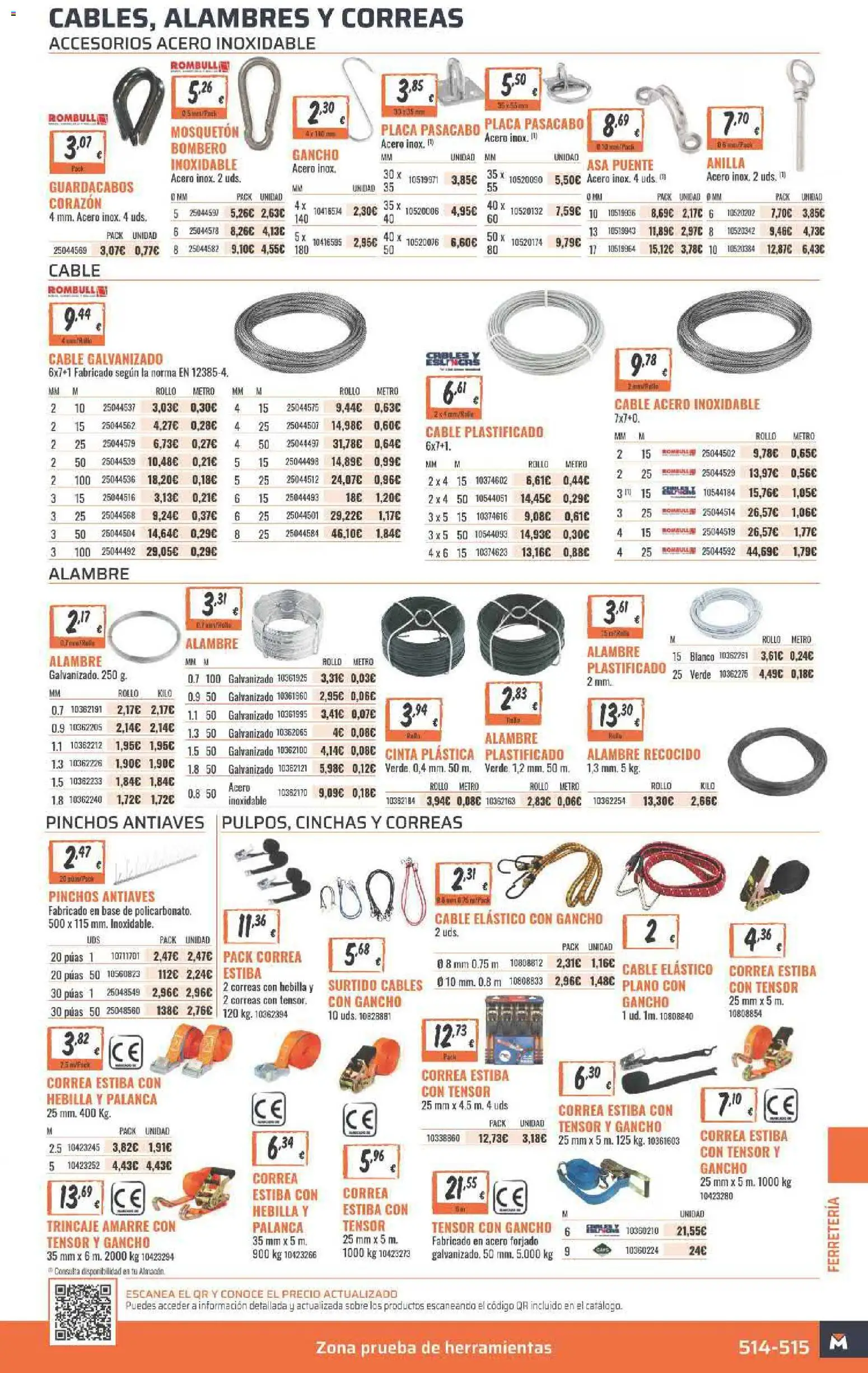 Obramat folleto │ válido desde el 23.03.2026 | Página: 515 | Productos: Cable
