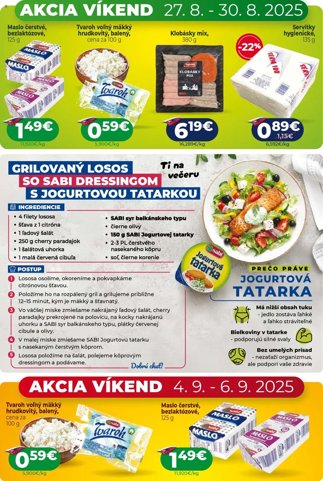 Milk Agro leták │ platný od 27.08.2025 | Strana: 3 | Produkty: Gril, Paradajky, Čierne korenie, Cibuľa