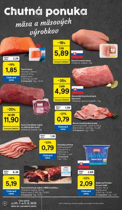 Tesco Hypermarket - leták │ platný od 30.07.2025 | Strana: 6