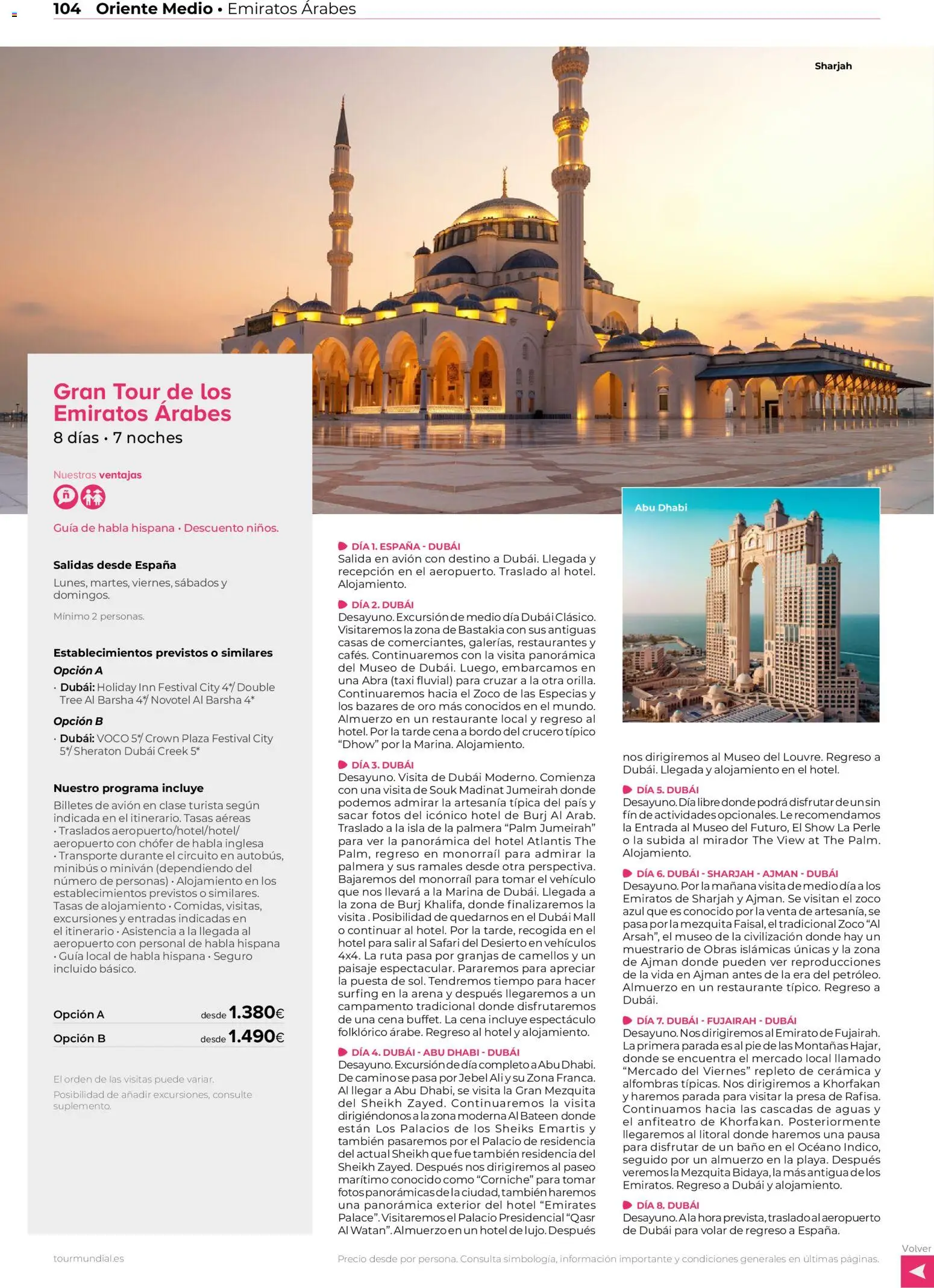 Viajes El Corte Inglés Africa y Oriente Medio │ válido desde el 01.01.2026 | Página: 104 | Productos: Baño