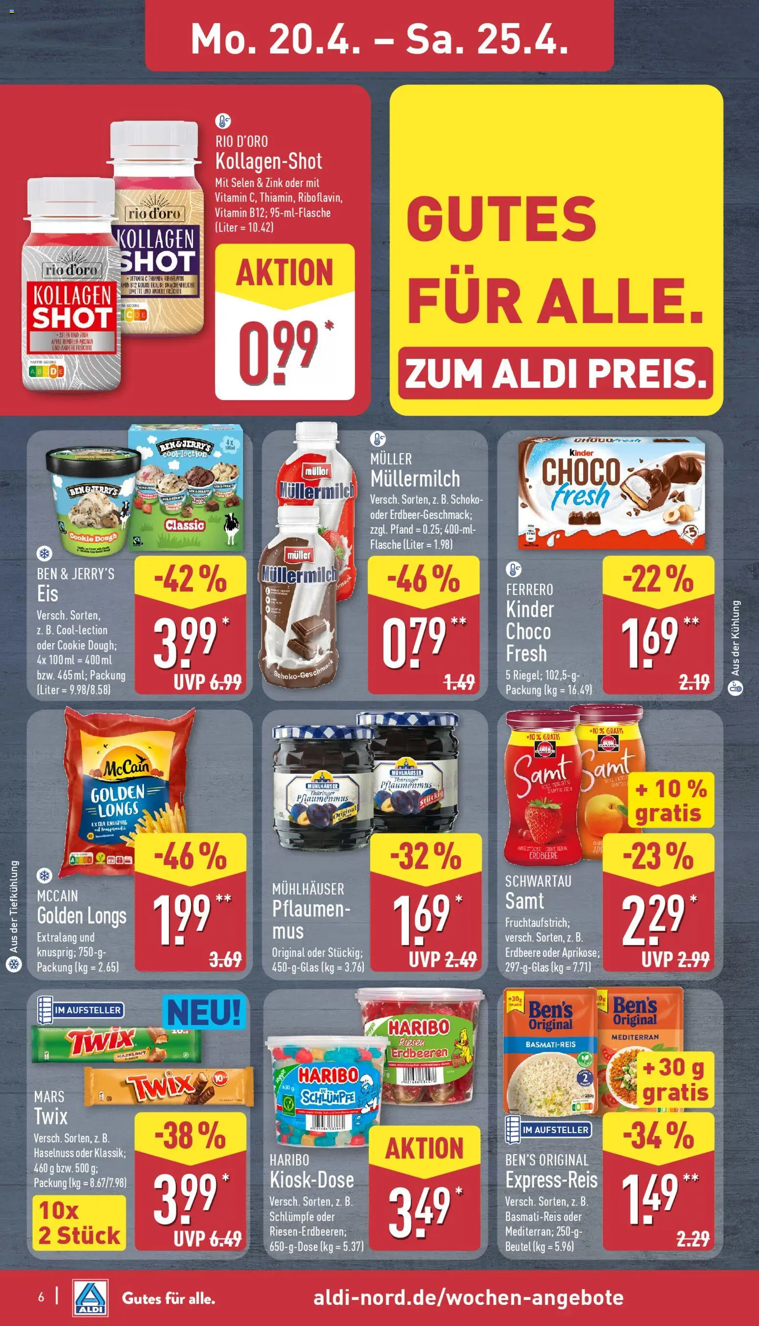 Aldi Prospekt 	 – gültig ab 20.04.2026 | Seite: 6