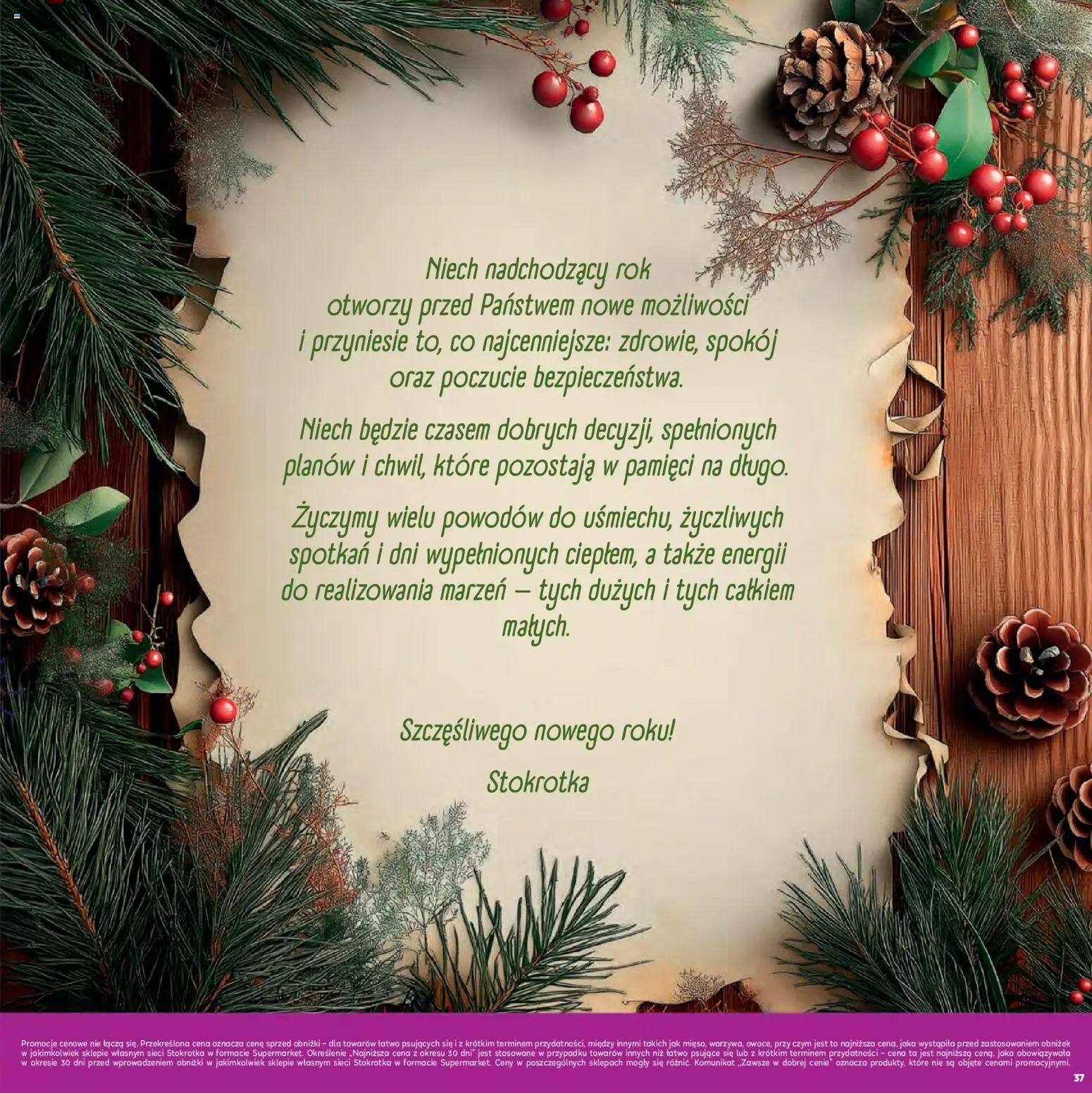 Stokrotka Gazetka - Sylwester od 30.12.2025 | Strona: 37 | Produkty: Stokrotka