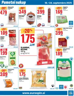 Novi Eurospin katalog ponudbe – veljaven od 18.09.2025 | Stran: 5