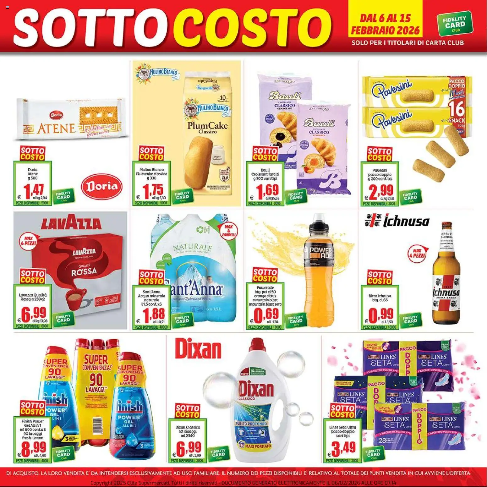 Volantino Elite Supermercati del 06.02.2026 | Pagina: 3