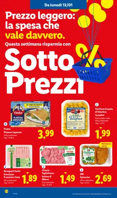 Anteprima del volantino Citterio Tagliofresco Salame di Milano, Salame di Milano, 70 g confezione valido a partire dal 12.01.2026 | Pagina: 6
