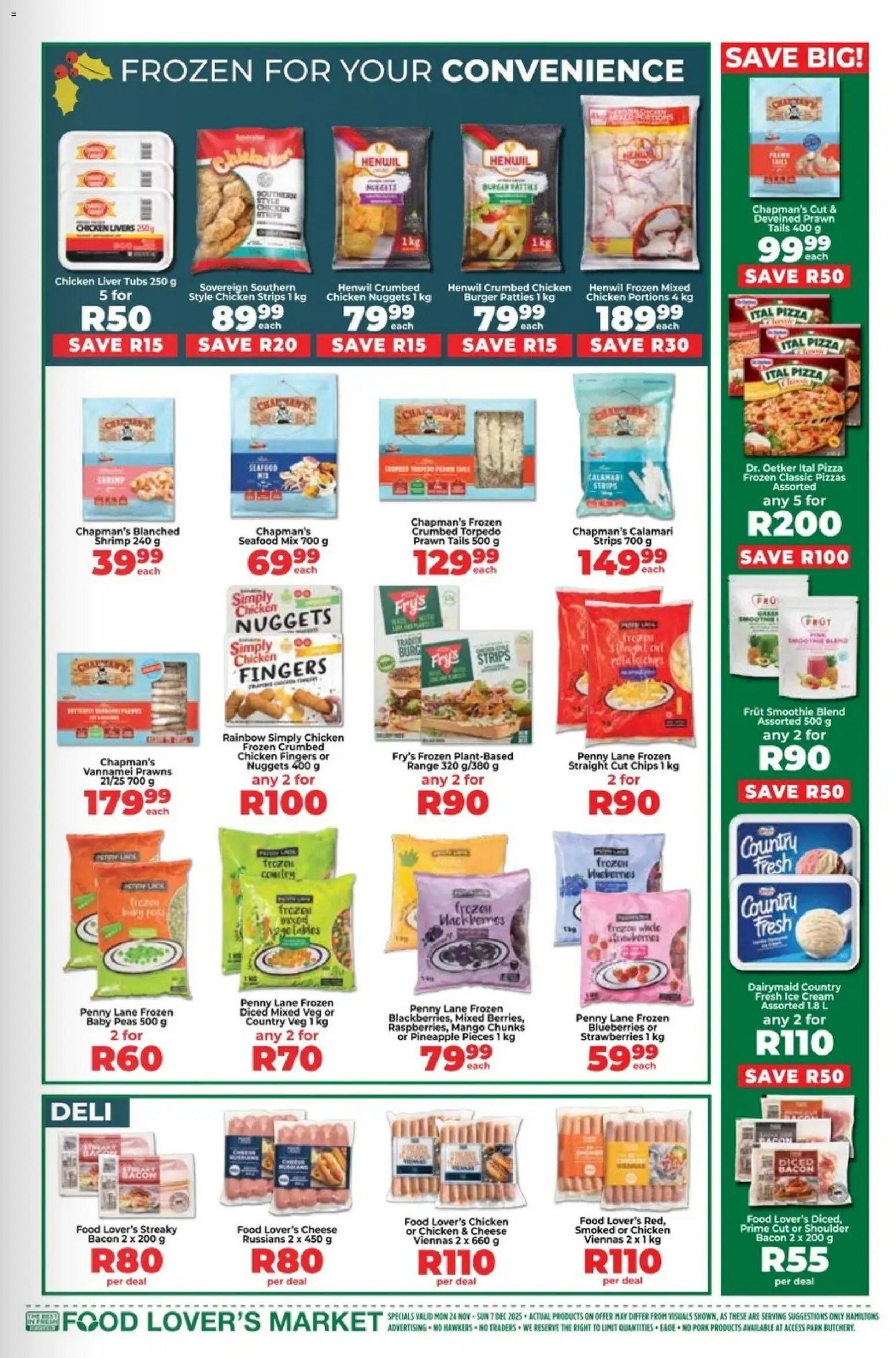 New Food Lover's Market catalogue – valid from 14.11.2025 | Page: 7 | Products: Blueberries, Cheese, Cream, Fry's