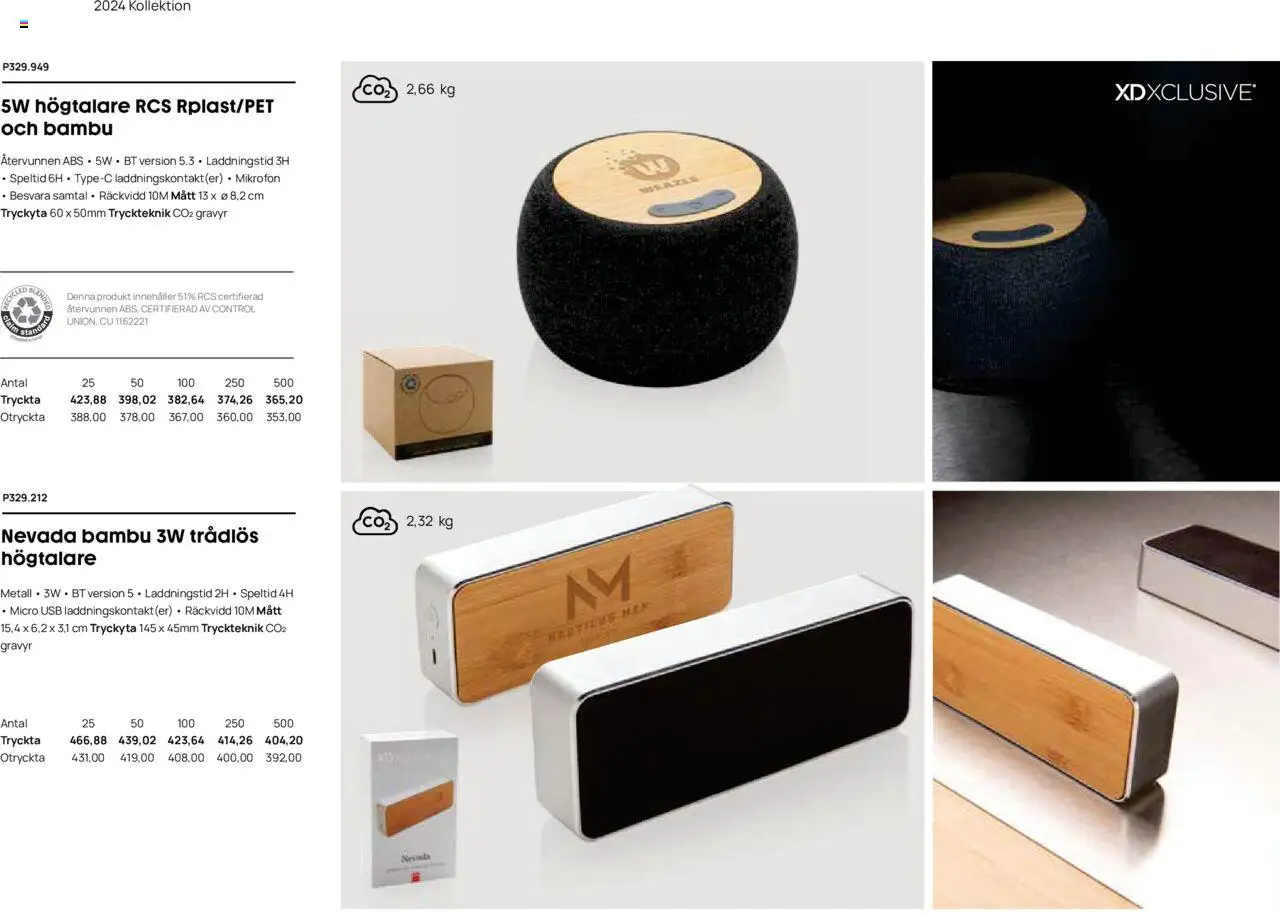 Lyreco reklamblad aktuell från 12.03.2024 | Sida: 312 | Produkter: Högtalare, USB