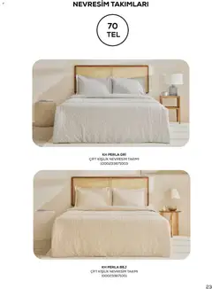 01.03.2026 tarihinden itibaren geçerli olan Karaca Home kataloğu önizlemesi | Sayfa: 23 | Ürünler: Nevresim, Nevresim takımları