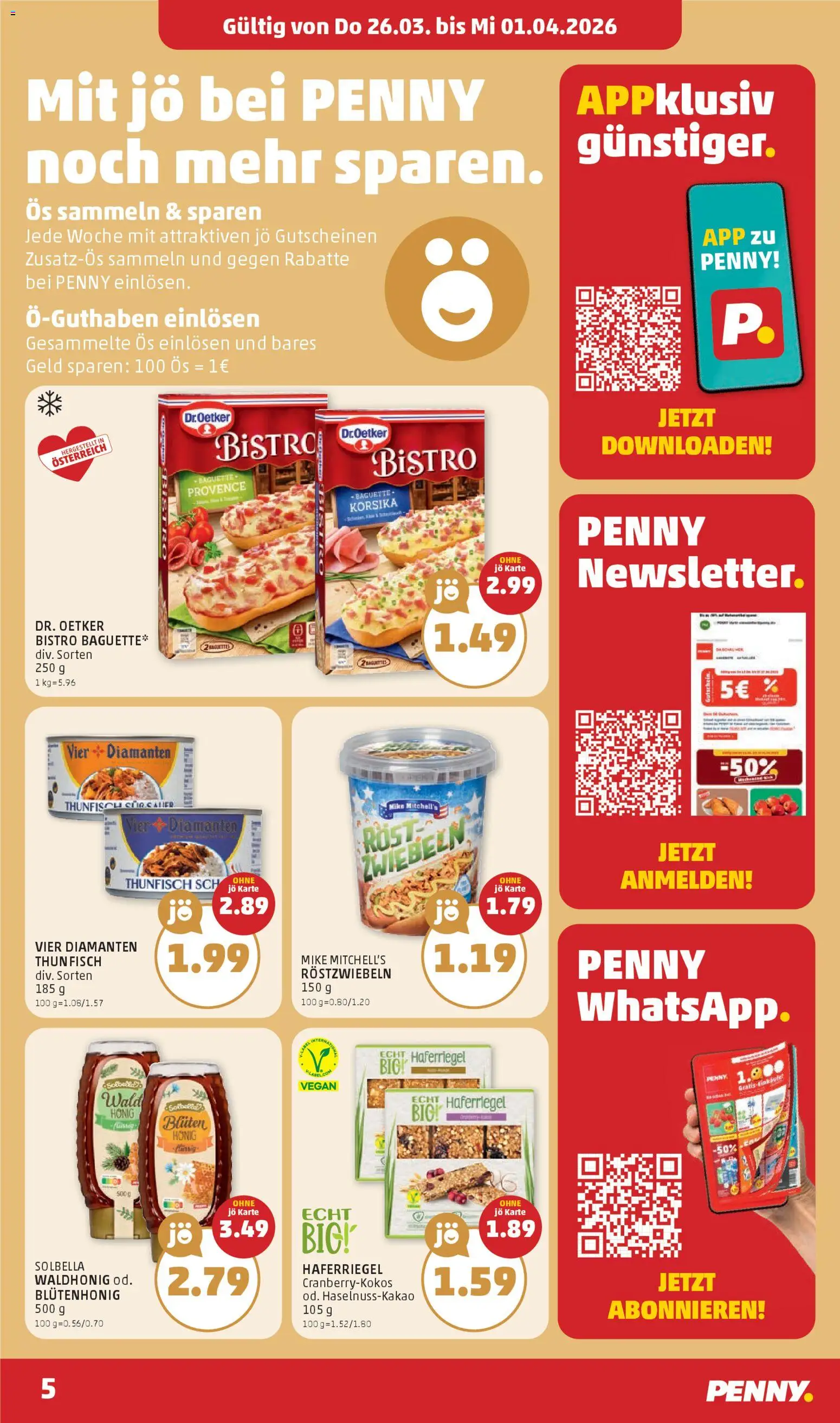 Penny Markt - Eröffnung in 8680 Mürzzuschlag gültig ab 26.03.2026 | Seite: 5 | Produkte: Jääkaappipakastin