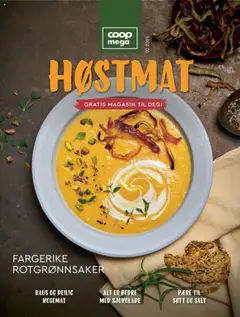 Forhåndsvisning av Coop Mega Høstmat gyldig fra 03.09.2025