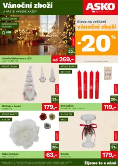 Náhled letáku ASKO nábytek leták - Vánoce od 30.10.2025