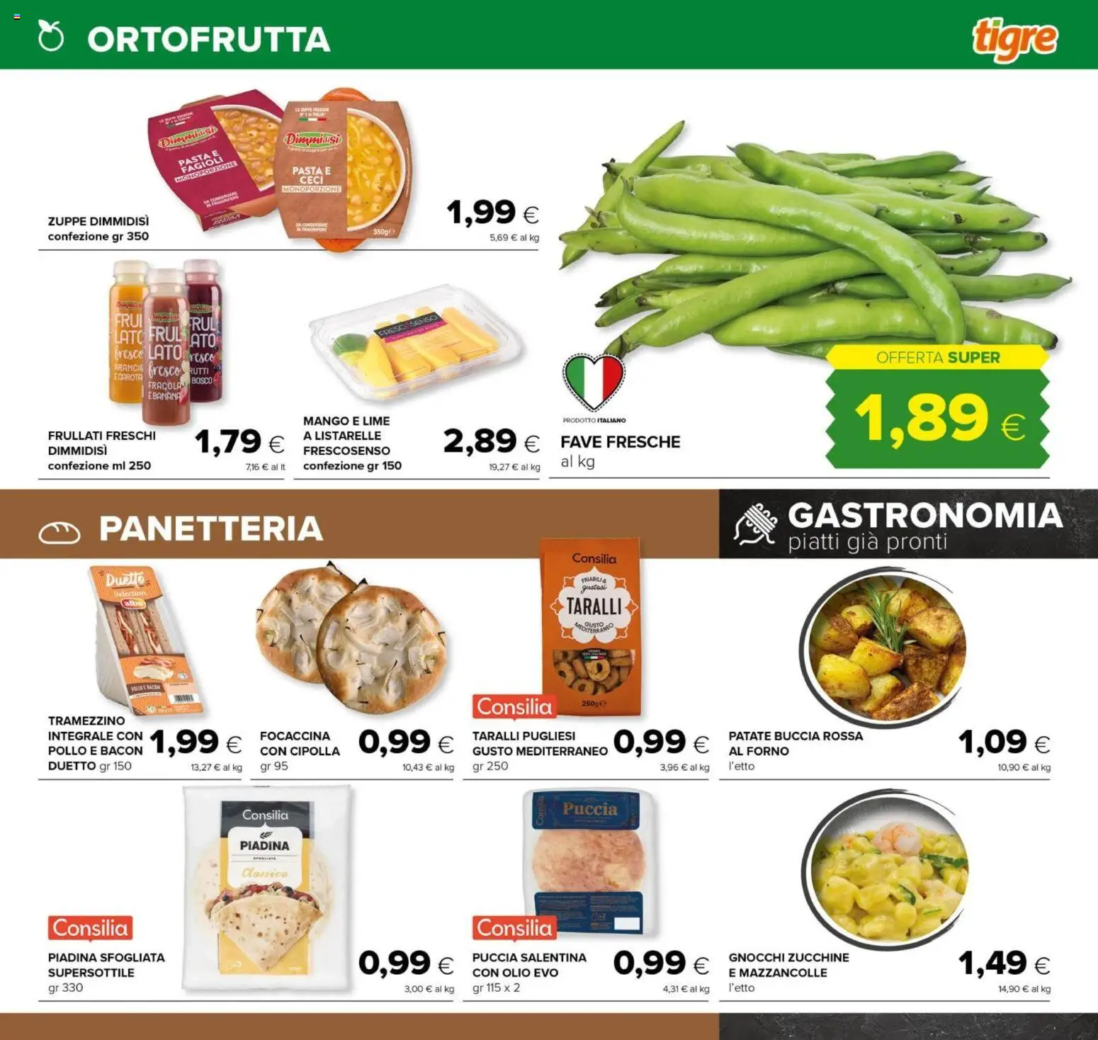 Volantino Tigre del 07.04.2026 | Pagina: 5 | Prodotti: Pollo, Ceci, Fagioli, Olio