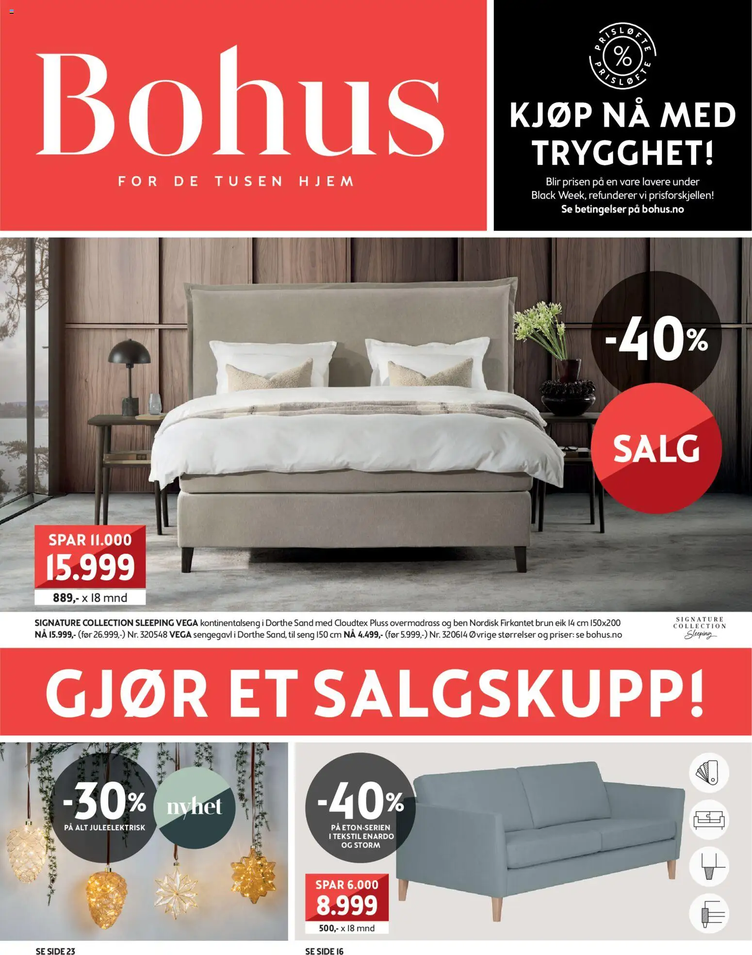 {H1} | Side: 1 | Produkter: Overmadrass, Kontinentalseng, Seng, Sengegavl