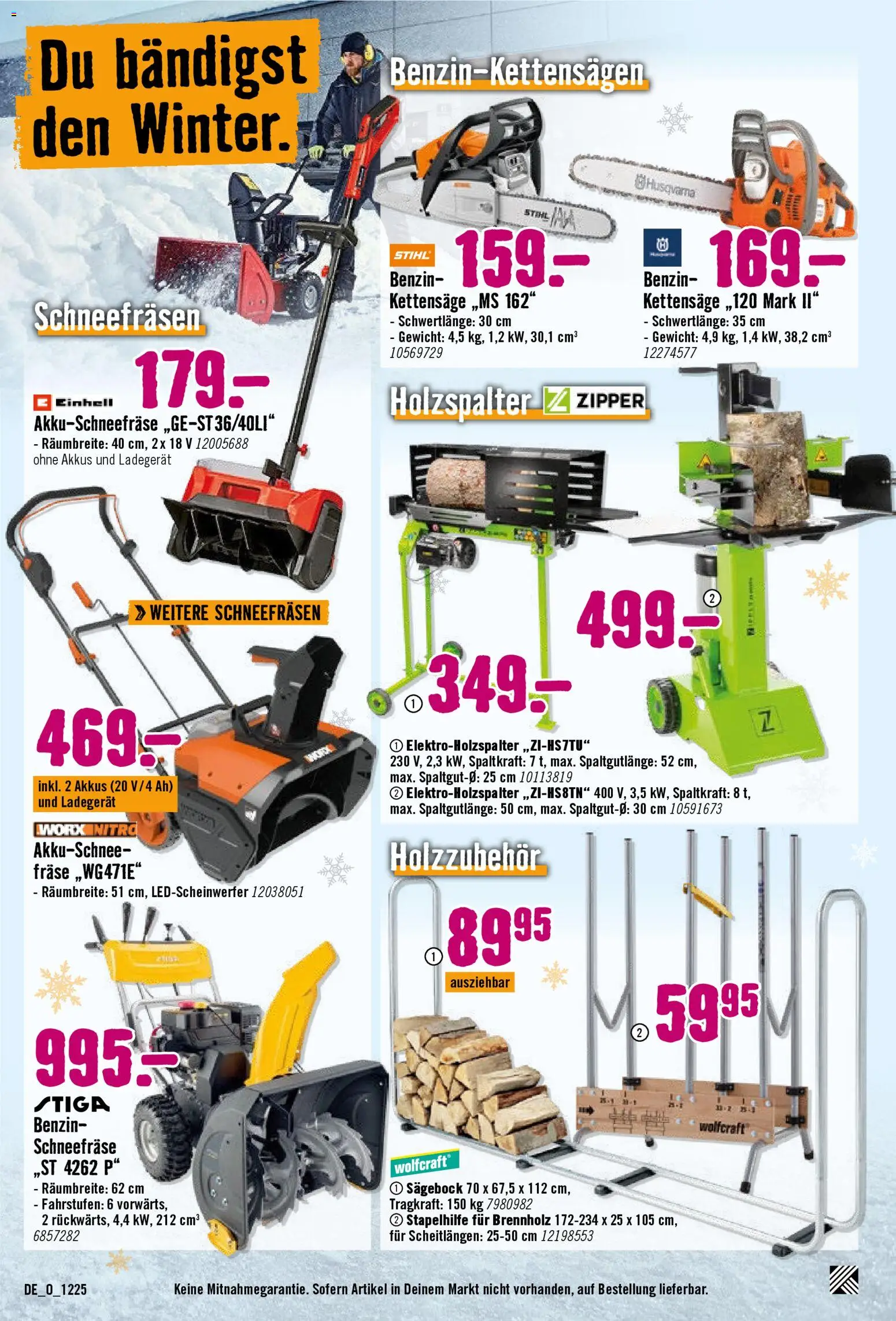 Hornbach Prospekt 	 – gültig ab 28.11.2025 | Seite: 30 | Produkte: Gewicht, Ladegerät