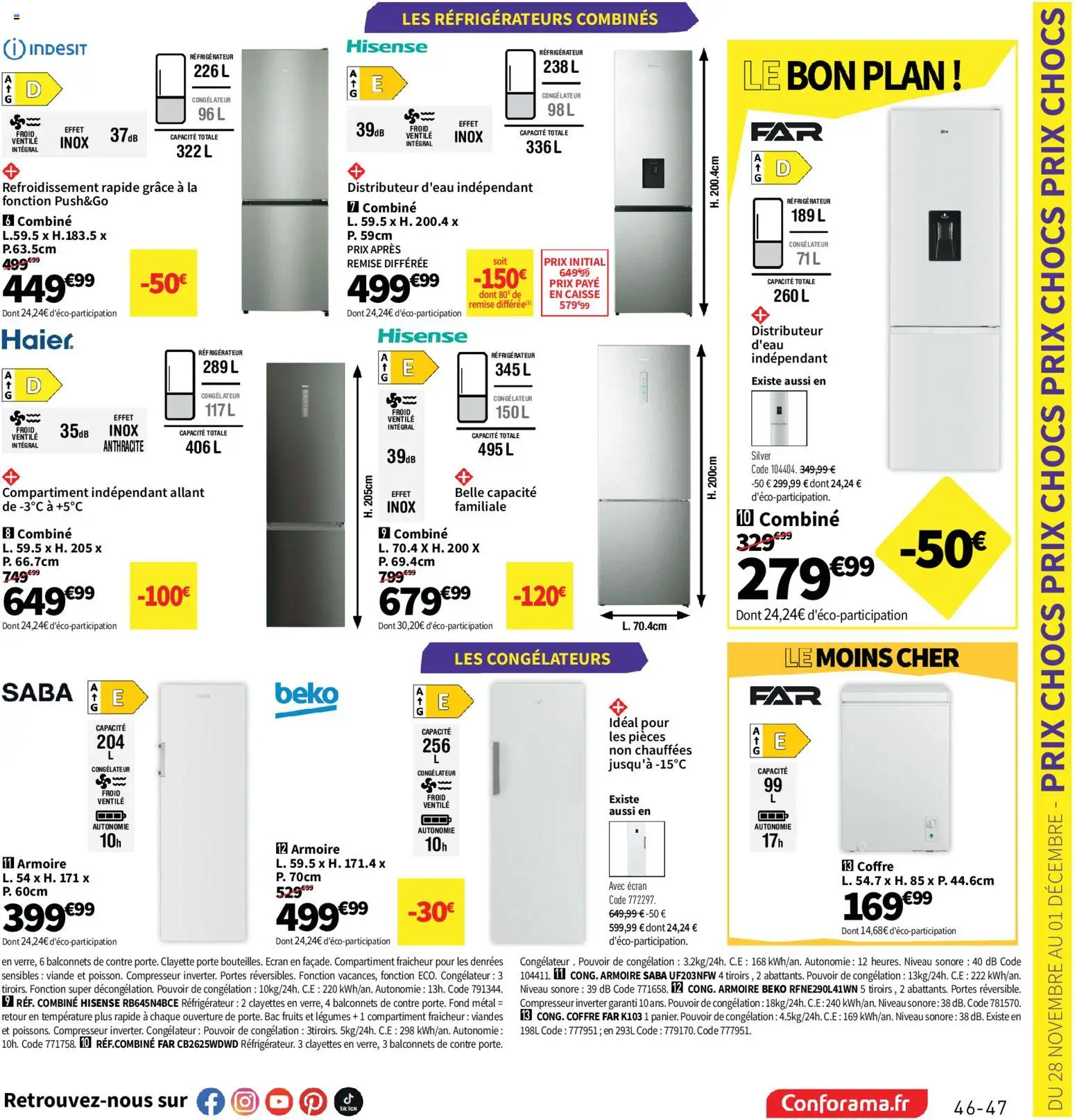 {H1} | Page: 47 | Produits: Congélateur, Compresseur, Porte, Portes