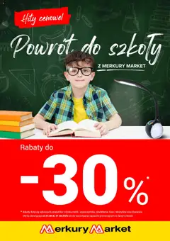 Pogląd oferty "Merkury Market Gazetka - Powrót do szkoły" - ważna od 23.08.2025
