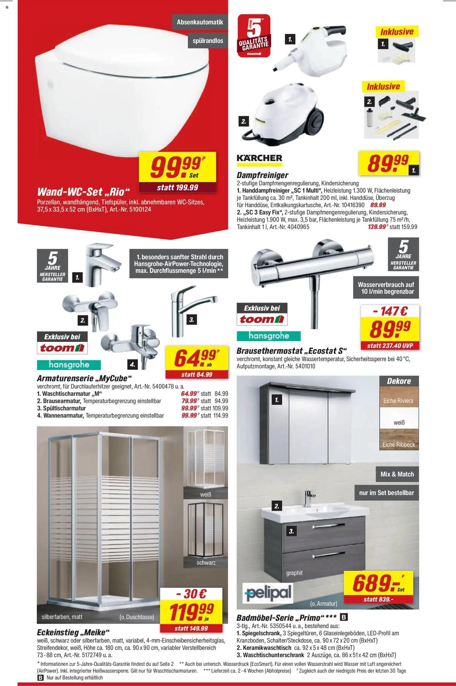 Toom Baumarkt Prospekt 	 – gültig ab 27.12.2025 | Seite: 8 | Produkte: Armatur, Wasser